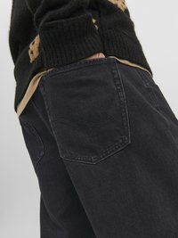 Jack & Jones Alex - Túlméretezett farmernadrág - black denim