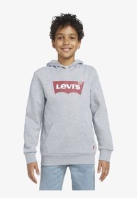 Levi's® BATWING SCREENPRINT HOODIE - Felpa con cappuccio - grey heather