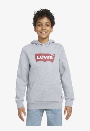 Levi's® BATWING SCREENPRINT HOODIE - Jersey con capucha - grey heather