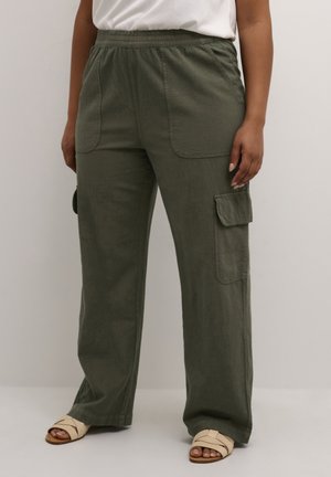 KCNANA  - Cargo trousers - grape leaf