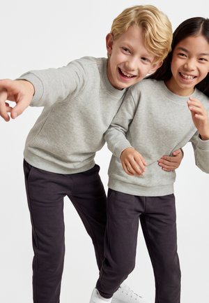 Friboo by Zalando, 3 PACK UNISEX SWEATSHIRT - Sweatshirt - mottled light grey/black/pink