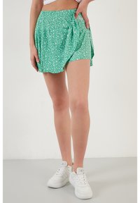 LELA ELASTIC WAIST - Mini krilo - benetton color