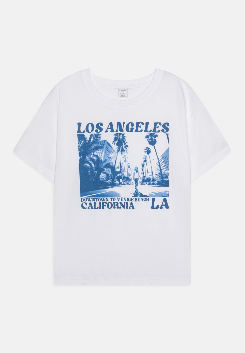 Lindex LA - T-shirt print - off-white