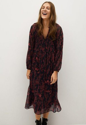 SIAM - Shirt dress - schwarz