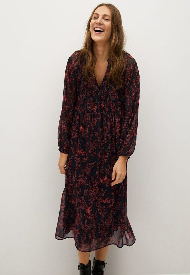 SIAM - Blusenkleid - schwarz