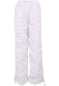 SIGNATURE GATHERING PARACHUTE - Pantaloni - white