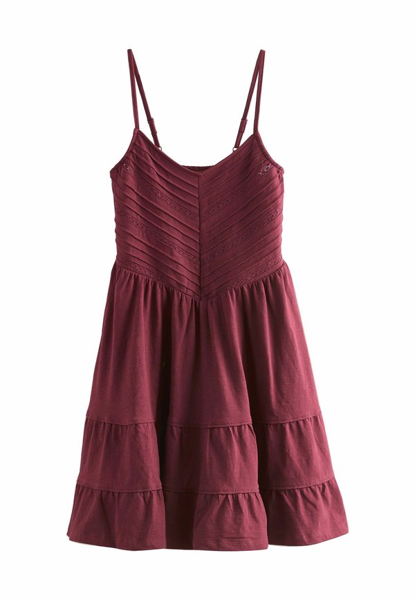 Jerseykleid - plum purple