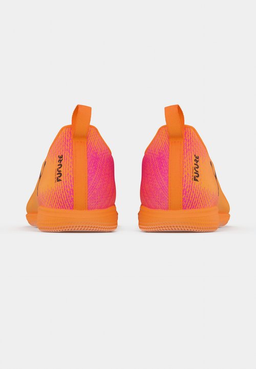 PUMA FUTURE 8 PLAY IT JR UNISEX - Indoor football boots - heat fire/black/ravish — photo 4