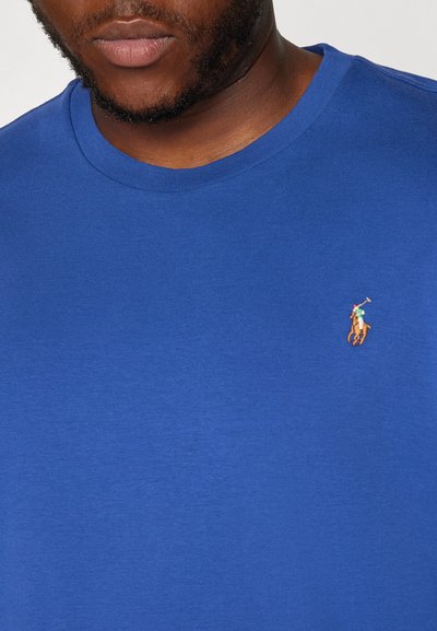Polo Ralph Lauren Big & Tall SOFT COTTON CREWNECK T-SHIRT - Basic póló - beach royal