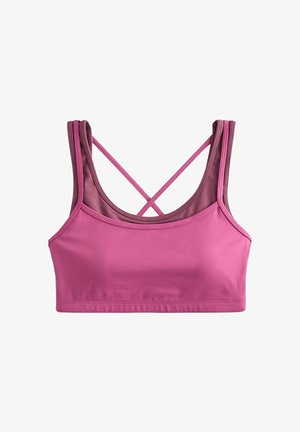 Next, REGULAR FIT - ACTIVE BALANCE CROSS BACK LAYERED SPORTS BRA - Bustier - pink