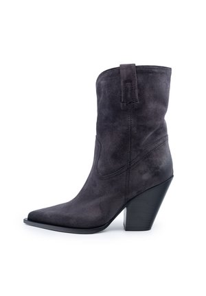 IRIS CARBONIO - Stivaletti texani / biker - dark grey
