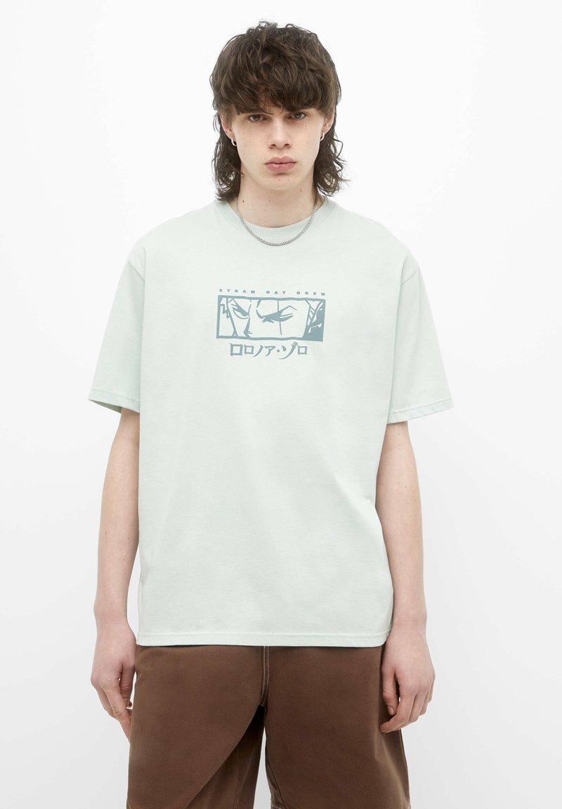 PULL BEAR ONE PIECE T shirt Imprim Green vert Clair ZALANDO FR