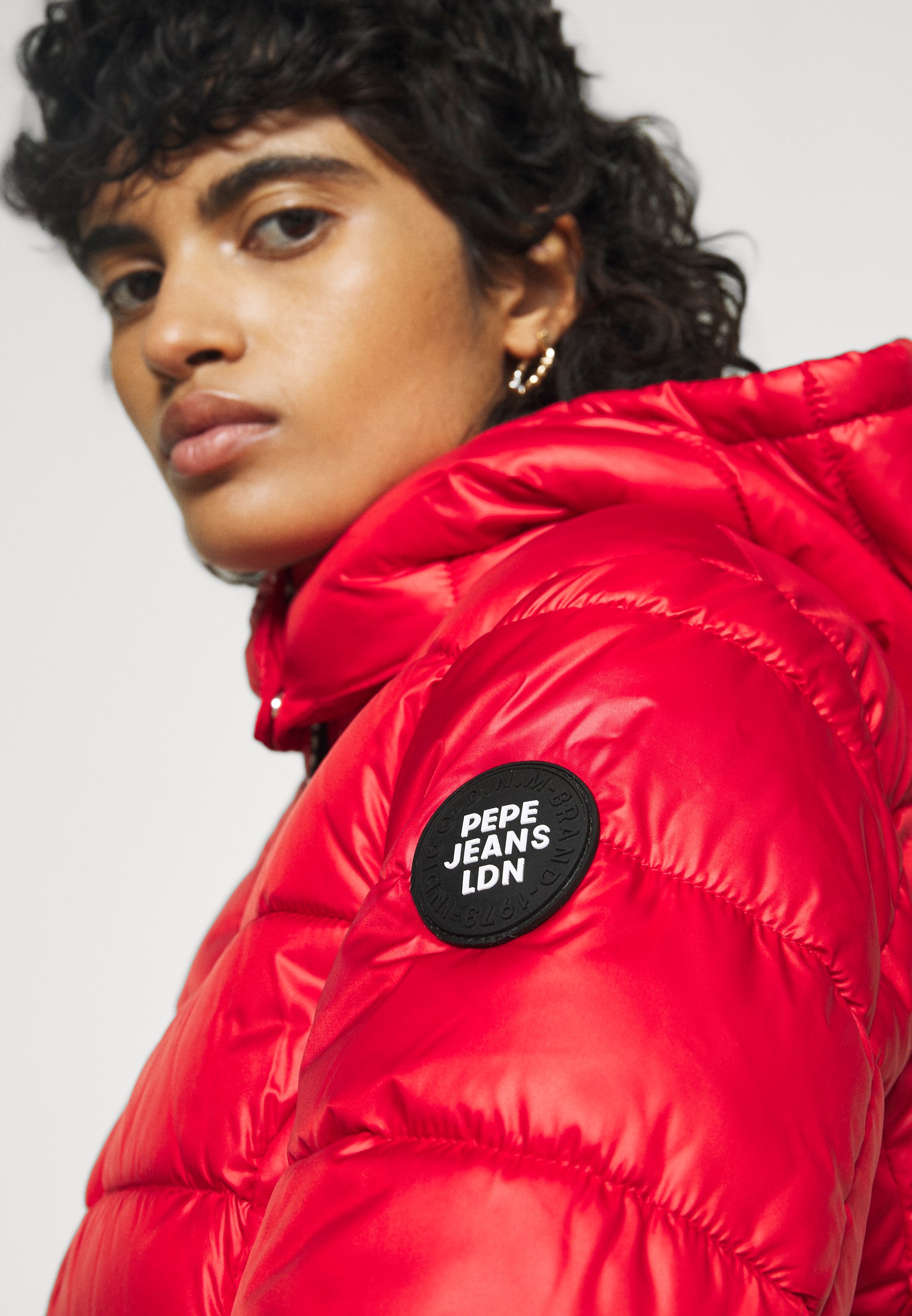 pepe jeans red jacket