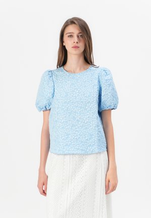 VILA VIMAYA O NECK  - Bluse - kentucky blue
