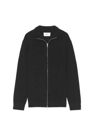 NN.07 DANNY FULL ZIP - Strickjacke - black