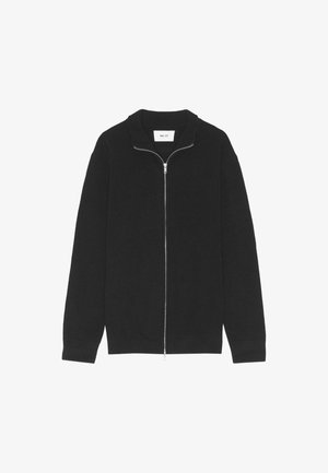 NN.07 DANNY FULL ZIP - Strickjacke - black