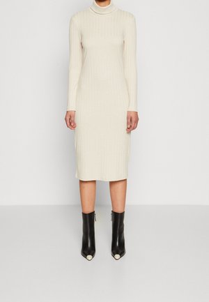 Robe fourreau - beige