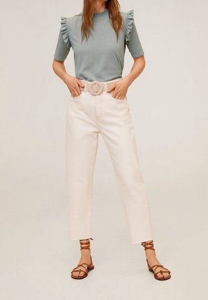 T-shirt print - blue-grey