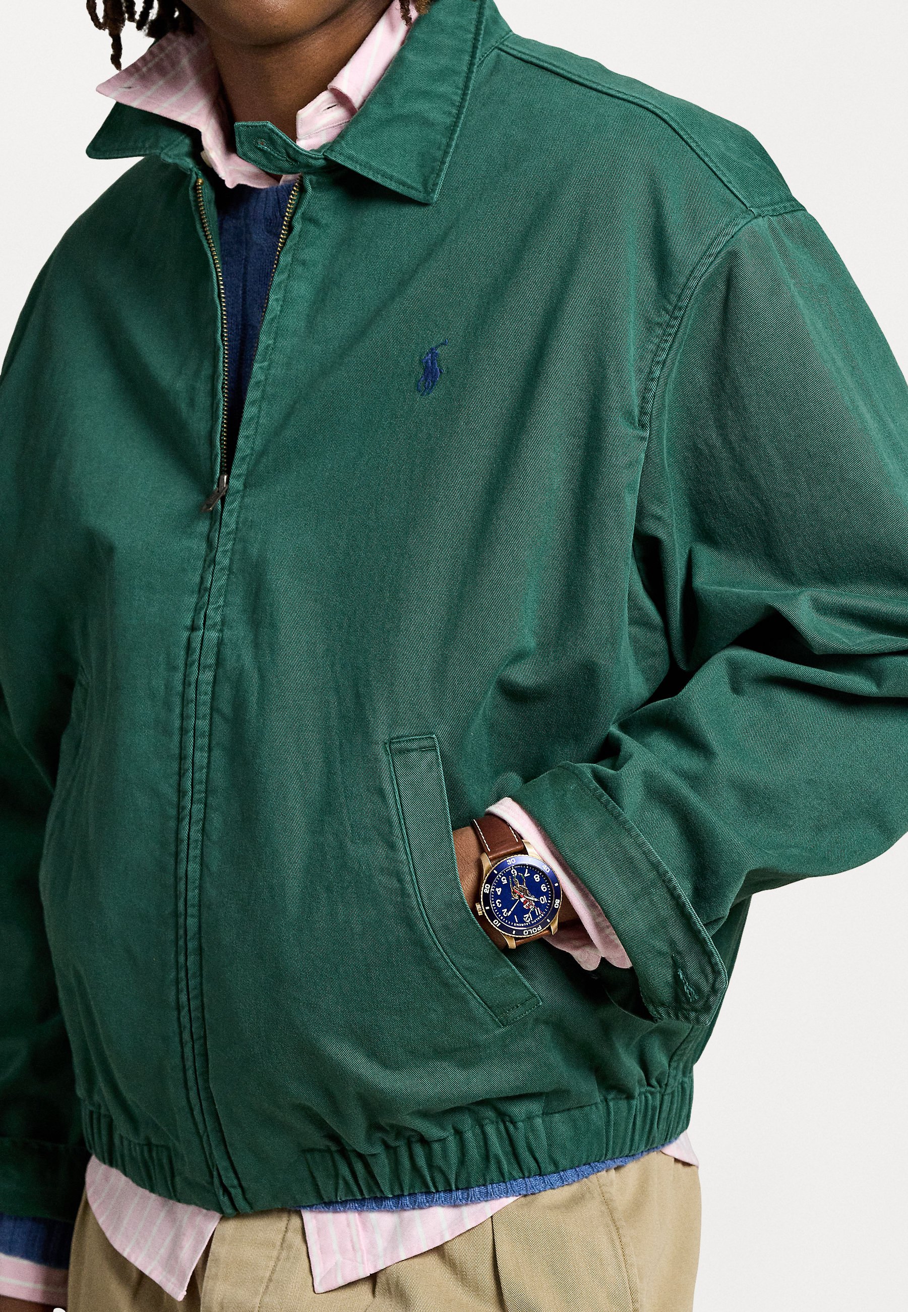 Polo Ralph Lauren WINDBREAKER - Veste légère - washed forest/vert