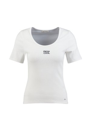 Key Largo, WT MEGA COOL ROUND - T-shirt imprimé - white