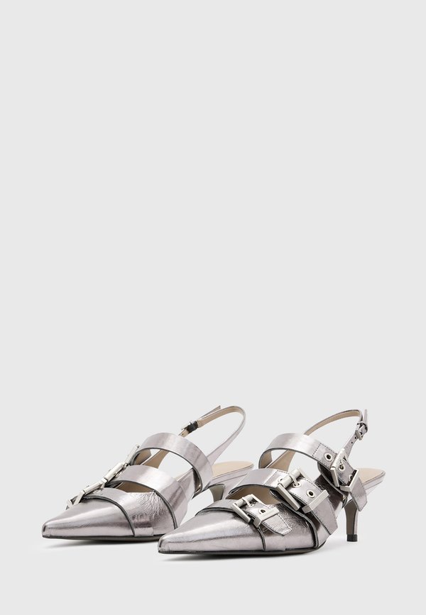 GRACE BUCKLE - Classic heels - gunmetal2