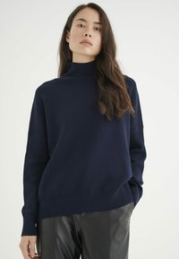InWear TENLEY TURTLENECK   - Jumper - marine blue