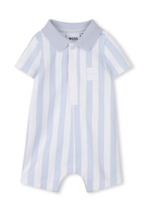 GESTREIFTER - Jumpsuit - ciel