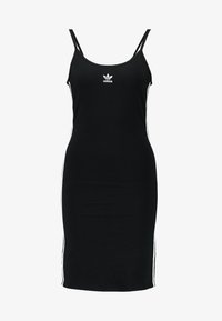 adidas Originals TANK DRESS Fodralklänning blackwhite adidas Originals TANK DRESS Fodralklänning blackwhite