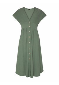 Protest PRTSAMBU - Abito a camicia - glass bottlegreen