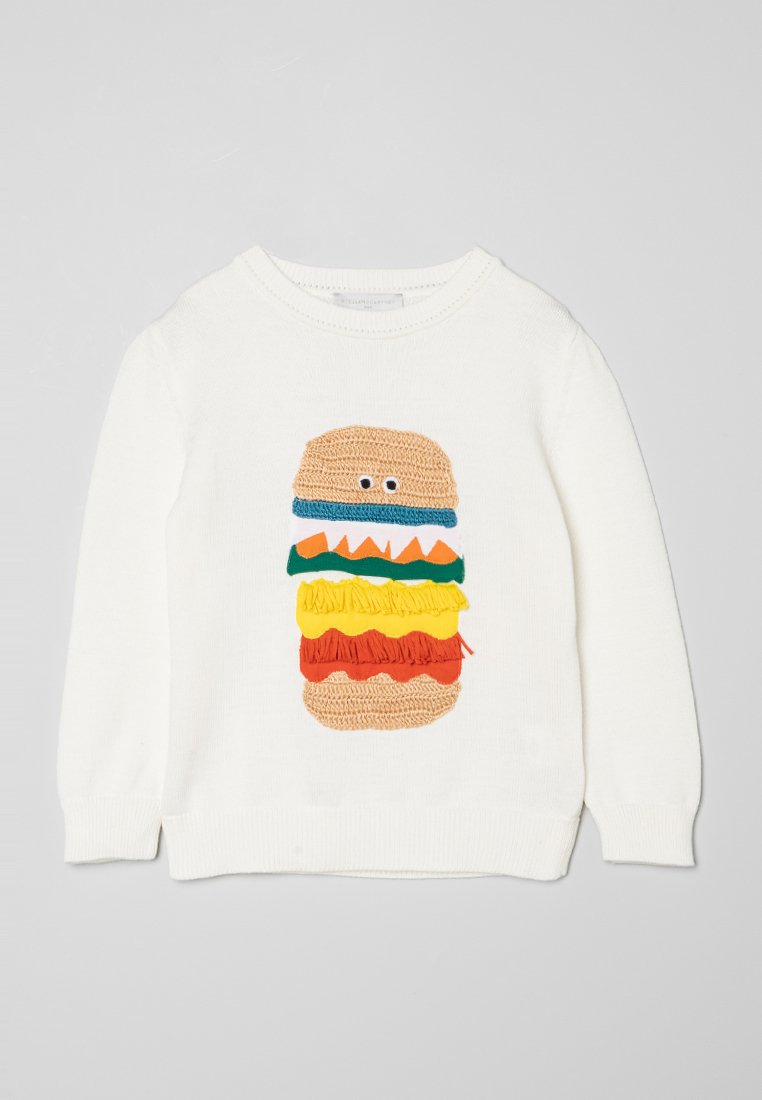 Stella McCartney Kids Trui wit Stella McCartney Kids Trui wit