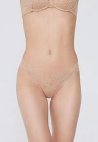 Tezenis - MIT BEINAUSSCHNITT - Thong - natural blush Thumbnail Image 1