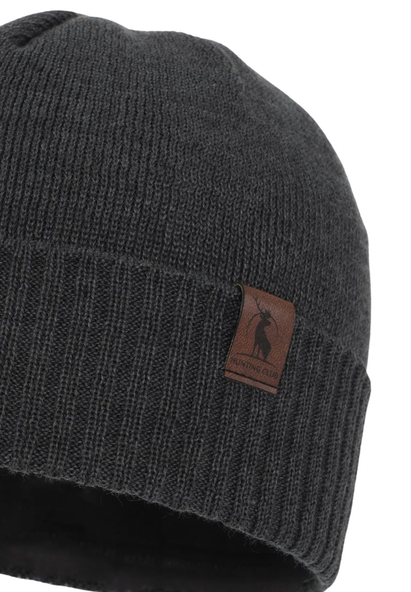 4sold - Berretto in maglia - Uomo nero Heart gray red Taglia unica