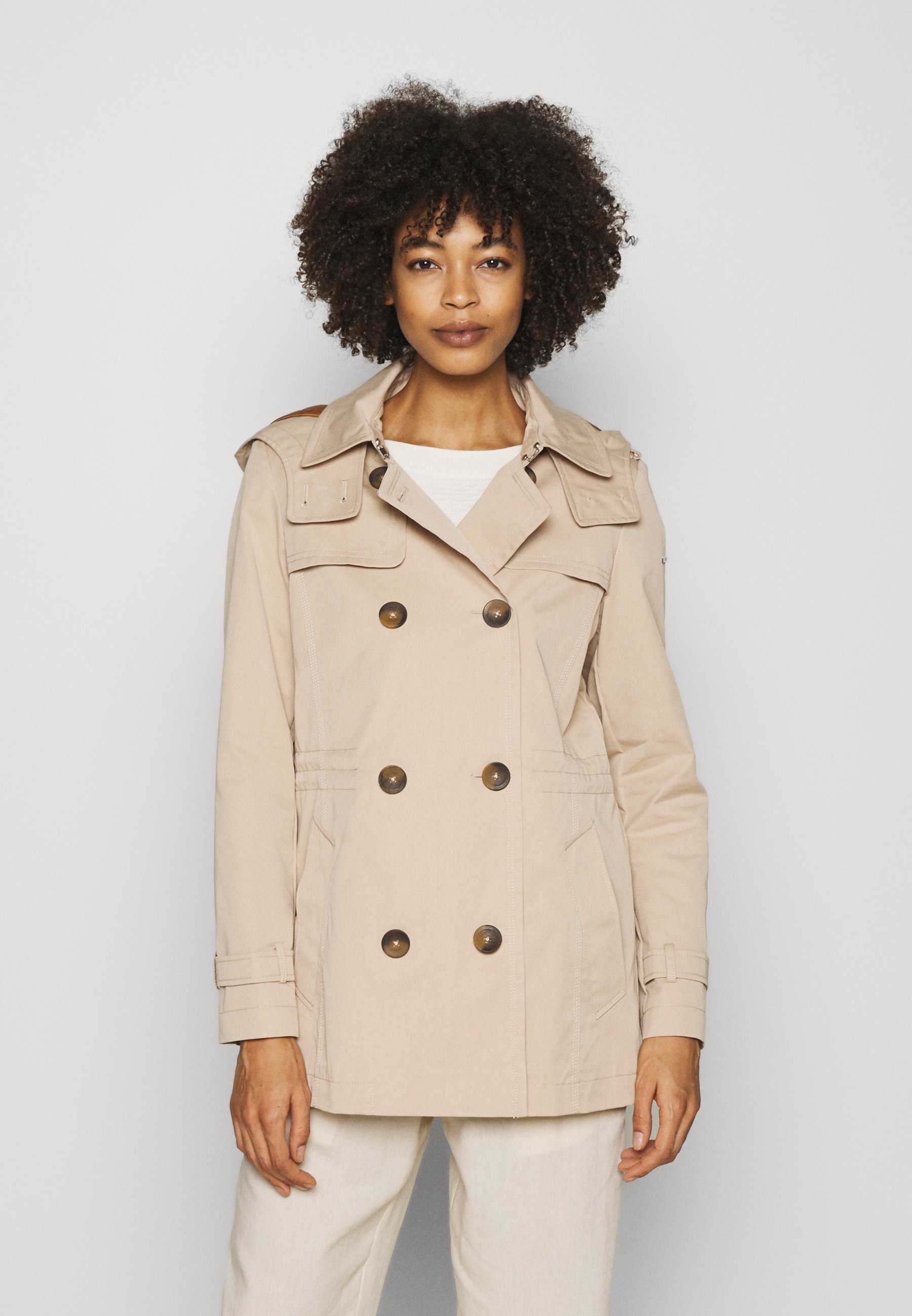 REDValentino ABRIGO GABARDINA DE TUL POINT D'ESPRIT NEGRO | CHAQUETAS Y  ABRIGOS MUJER • Sabina Filice
