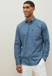 Next EASY IRON BUTTON DOWN - Ing - dusky blue