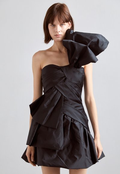 AKNVAS VIVIAN BOW DRESS - Cocktail dress / Party dress - black
