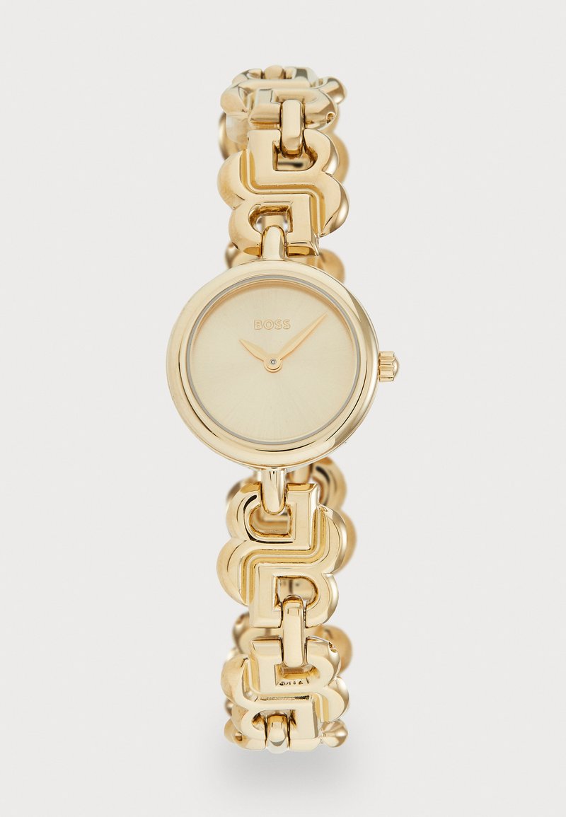 BOSS DOUBLE B DRESSY - Käekell - gold-coloured