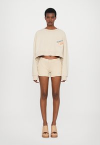 Dsquared2 FIT SHORT - Tracksuit bottoms - off-white