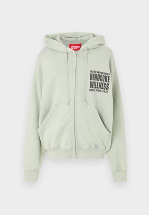 HARDCORE WELLNESS ZIP-UP - Jaka ar rāvējslēdzēju - faded grey