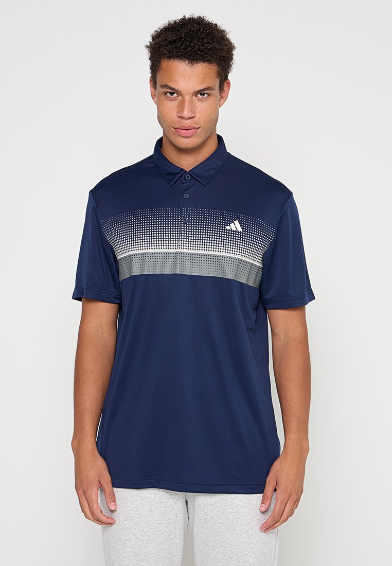 adidas Golf Poloshirt blauw adidas Golf Poloshirt blauw