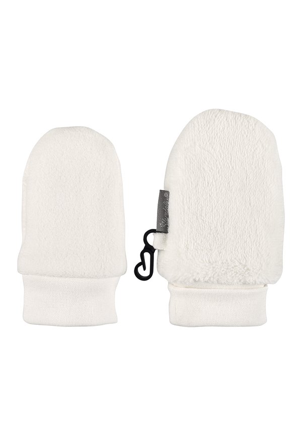 Mittens teddy fleece uni – Fäustling – ecru