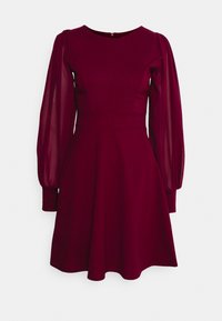 KAT DRESS - Kjole - berry wine
