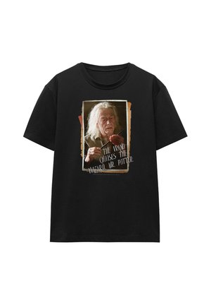 Cotton Soul, HARRY POTTER OLIVANDER - Print T-shirt - black