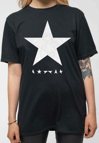 Paradiso Clothing DAVID BOWIE BLACKSTAR UNISEX - Print T-shirt - black