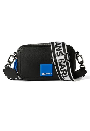 Karl Lagerfeld Jeans LOGO PATCH CAMERA - Bandolera - j black