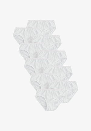 Next, BRIEFS 10 PACK . - Aluspüksid - white heart elastic