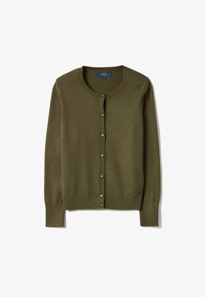 OVS, REGULAR FIT CREW NECK - Vest - dark green
