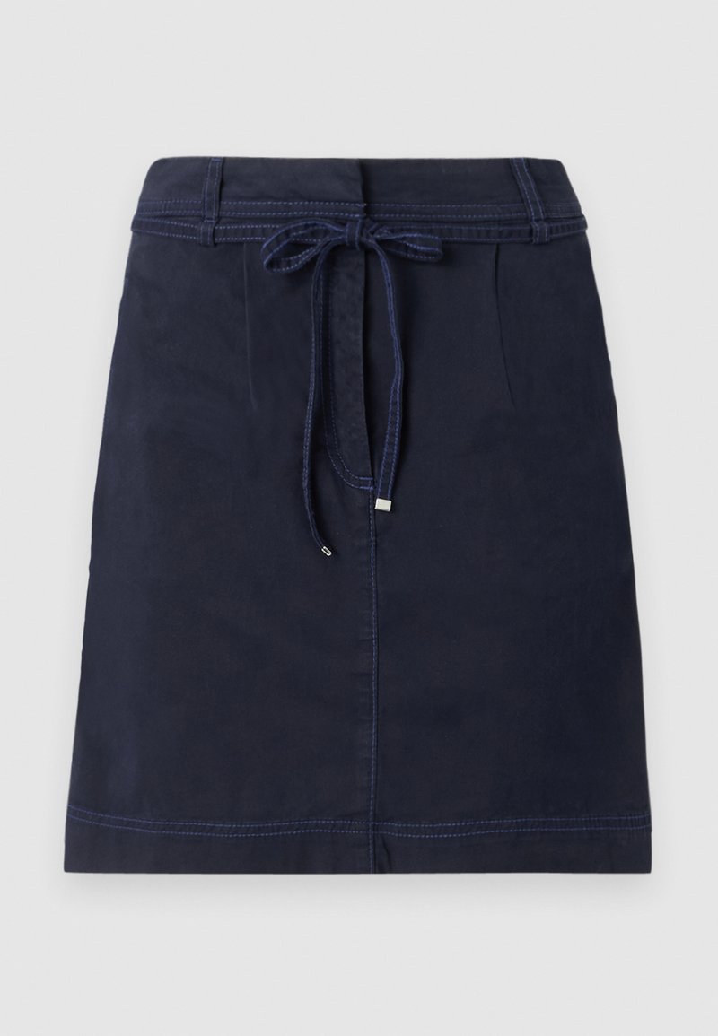 Boss Minirok donkerblauw Boss Minirok donkerblauw