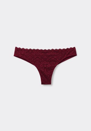 Intimissimi, MID-RISE - Brazilian-Slip - burgundy