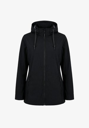 Ulla Popken, HYPRAR SOFTSHELL JACKET - Giacca outdoor - black