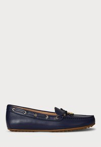 WYLIE NAPPA LEATHER DRIVER - Čevlji brez vezalk - refined navy